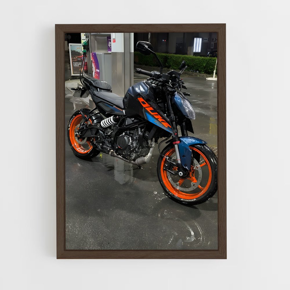 Poster Majestueux Duke – affiche KTM Moto (vue 5)